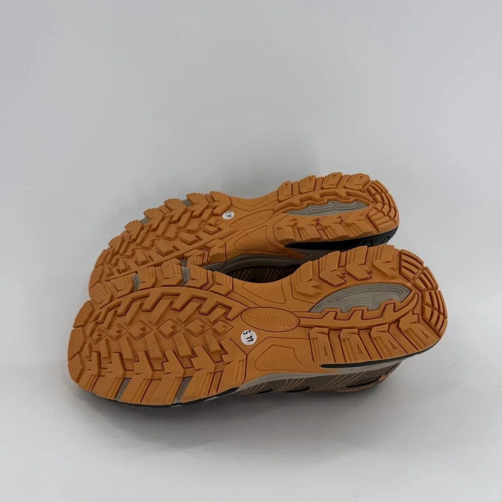 Mens BOMKINTA Brown Hiking‎ Shoes Sz 44.5 NEW
